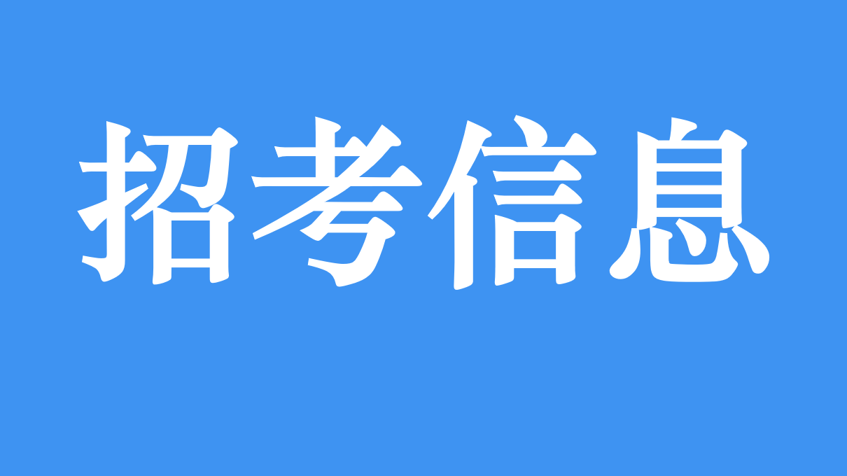 招考信息栏目