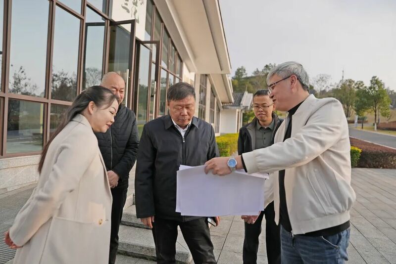 区委书记张广晖率队调研文旅项目建设情况