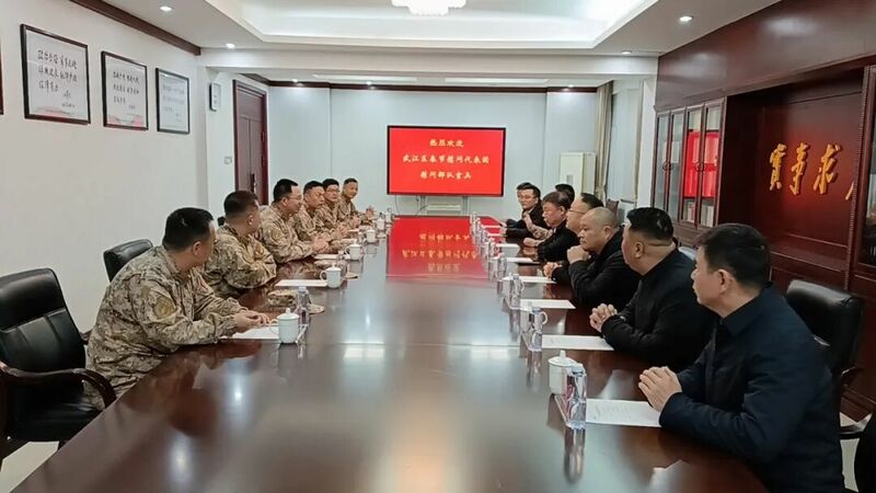 新春慰问暖军心 军地同心启新程——武江区四套班子领导春节前走访慰问驻韶、驻区部队官兵