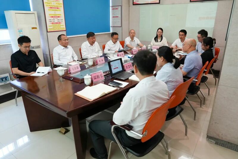 区委书记张广晖到国投证券韶关分公司走访调研