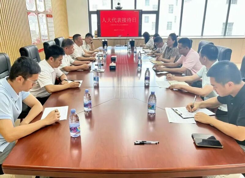 区委书记张广晖到西联镇开展人大代表接待活动