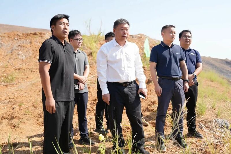 区委书记张广晖到龙归镇调研重点项目建设与文旅资源管理工作