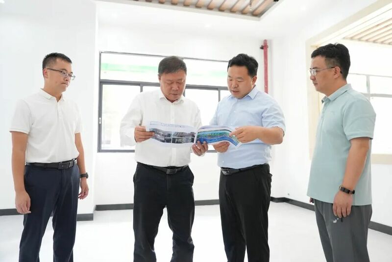 区委书记张广晖督导调研民生项目建设推进情况