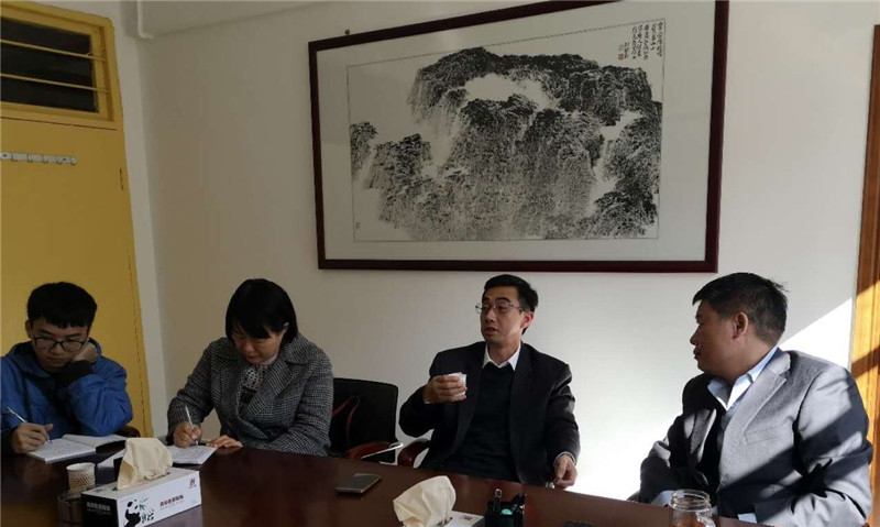 韶关市审计局局长陈大川同志赴区开展审计改革事宜座谈会