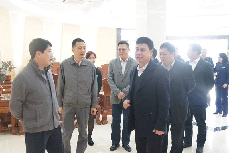 韶关市副市长陈磊到爱心医药集团开展调研工作