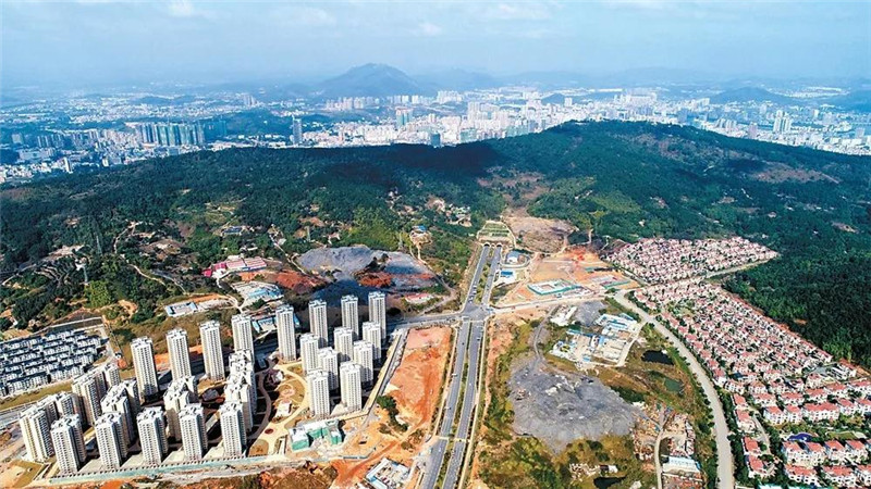 航拍看芙蓉新城,就两个字"震撼"!- 武江区人民政府网